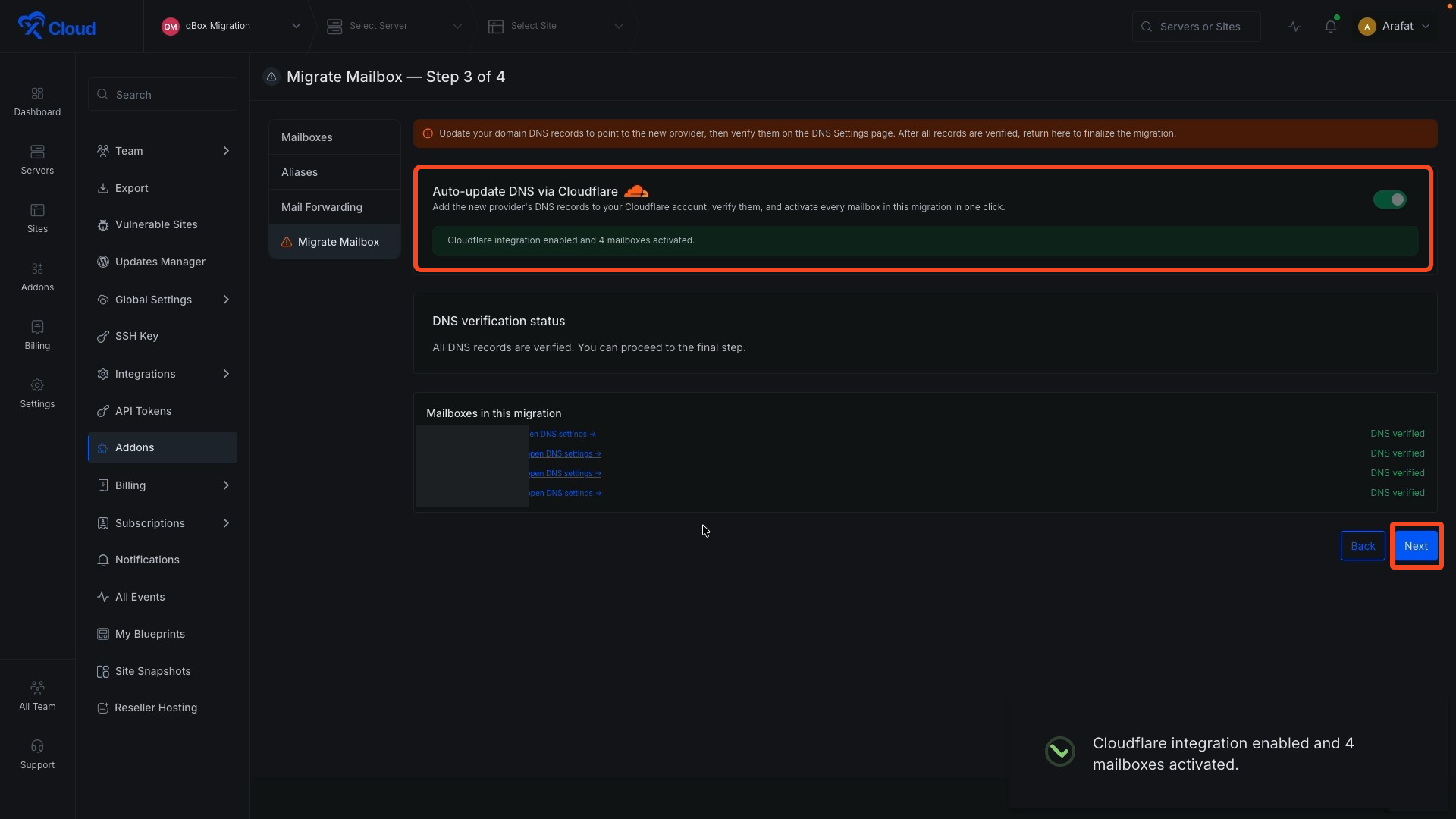 Migrate Emails From Legacy Mailbox To The New xCloud MailBox